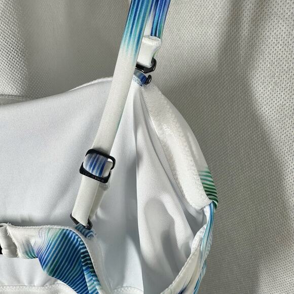 Ted Baker Mayiee Graphic Print Bandeau Swimsuit Size 1 US 4 - Picture 10 of 12